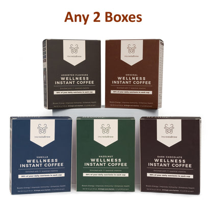 Wellness Instant Coffee - Any 2 Flavours