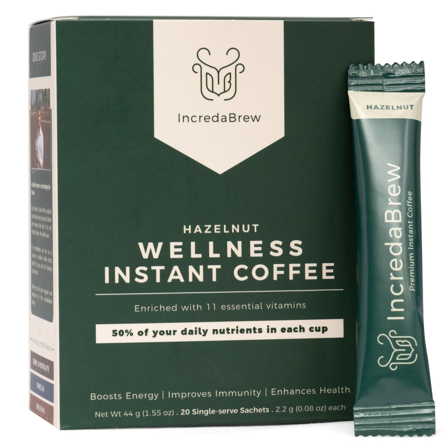 Hazelnut Wellness Instant Coffee